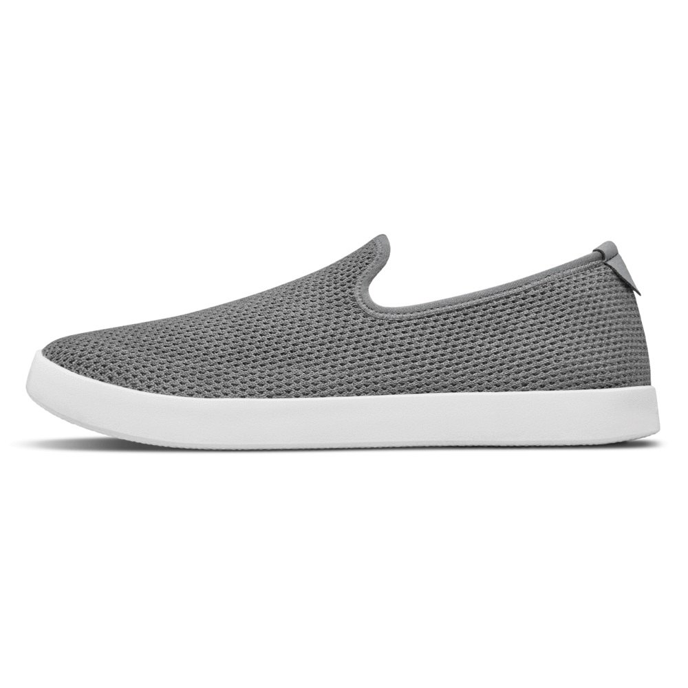 Allbirds Men\'s Slip-Ons Grey - Tree Loungers - 82617SFCA